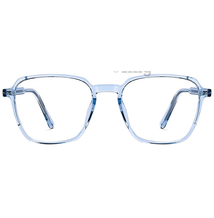 Eyenaks Full Rim Rectangle Reading Glasses for Men and Women Optical Power +0.50