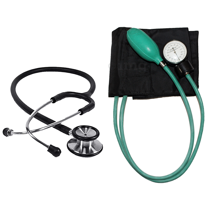 Fidelis Healthcare Combo Pack of Aneroid Blood Pressure Monitor & Stethoscope
