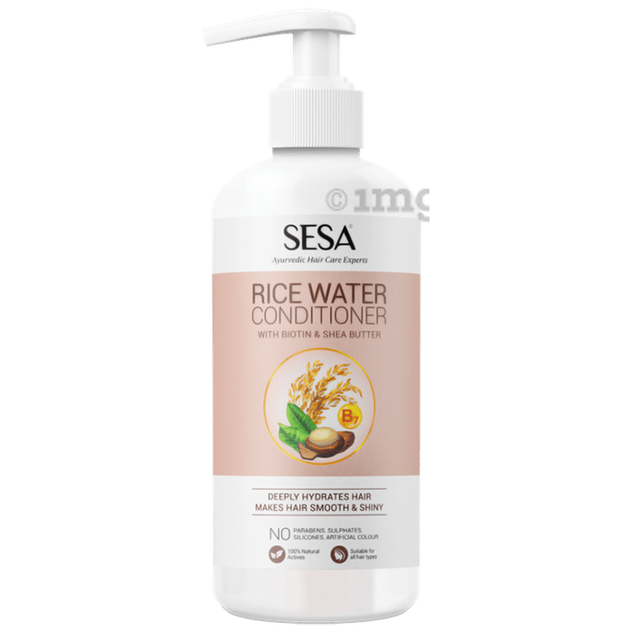 Sesa Rice Water Conditioner with Biotin & Shea Butter