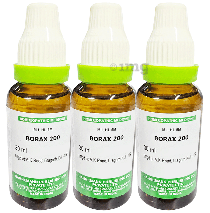 Hapco Borax (30ml Each) 200