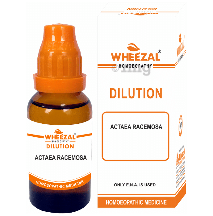 Wheezal Actaea Racemosa Dilution 3X