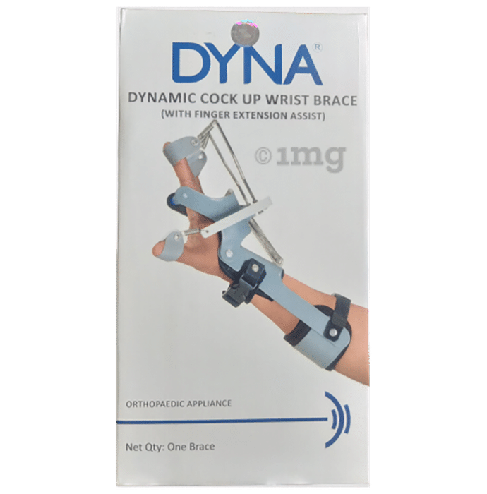 Dyna Dynamic Cock Up Wrist Brace (with Finger Extension Assist)