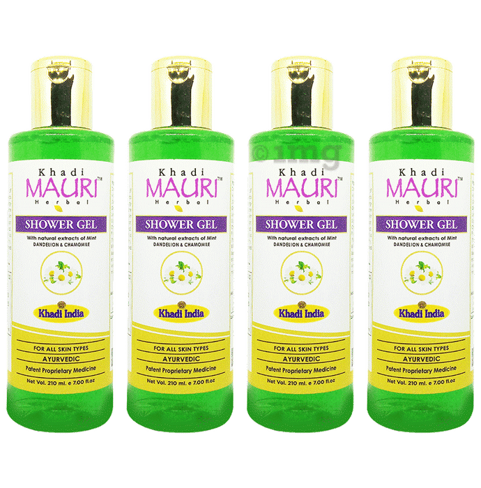 Khadi Mauri Herbal Shower Gel(210ml Each)