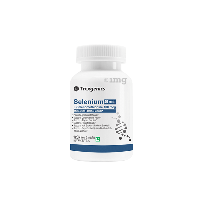 Trexgenics Selenium 40 mcg Veg Capsule