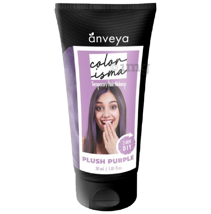 Anveya Colorisma 1 Day Temporary Hair Color (30ml Each) Plush Purple