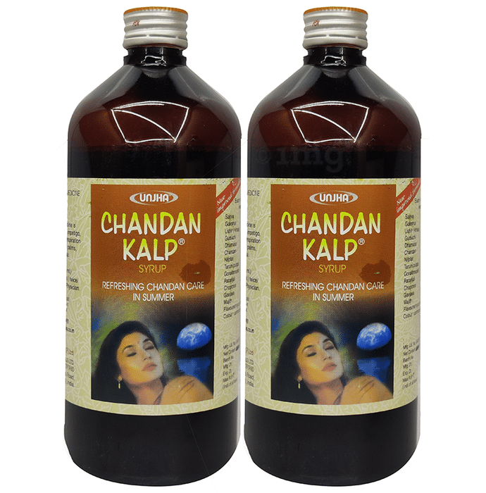 Unjha Chandan Kalp Syrup (450ml Each)
