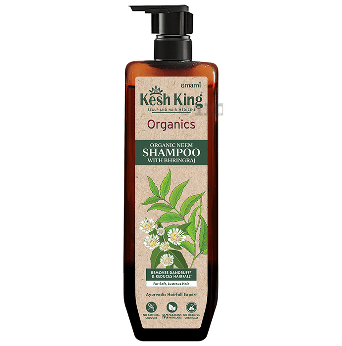 Kesh King Organics Organic Neem Shampoo with Bhringraj Buy pump bottle