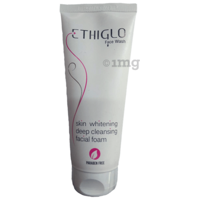 Ethiglo Paraben Free Face Wash | Skin Whitening & Deep Cleansing Facial Foam