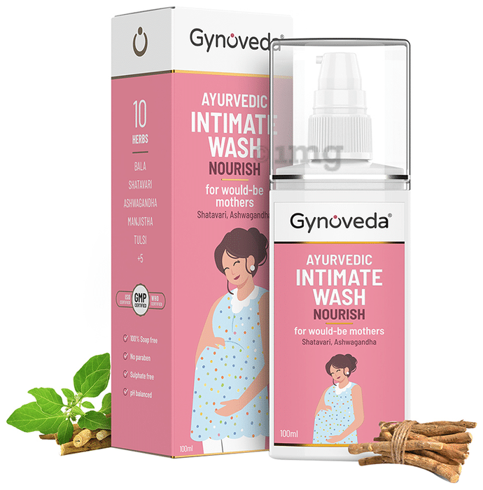 Gynoveda Ayurvedic Intimate Wash Nourish for Would-Be Mothers