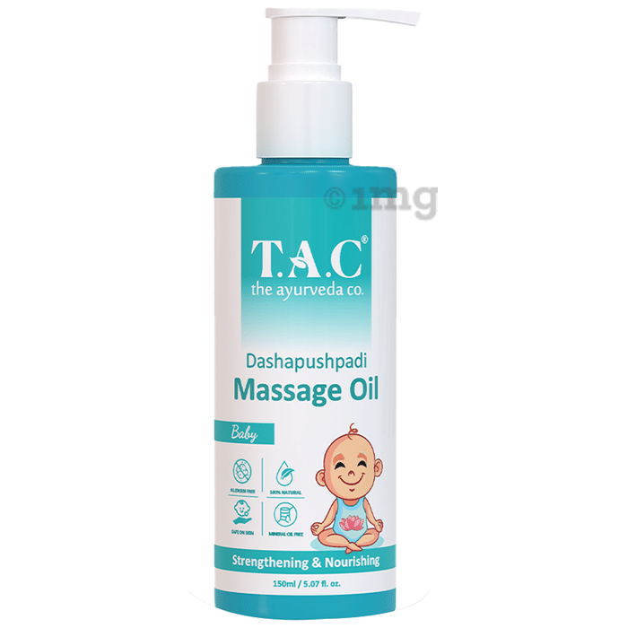 TAC The Ayurveda Co. Dashapushpadi Baby Massage Oil
