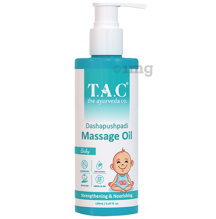 TAC The Ayurveda Co. Dashapushpadi Baby Massage Oil