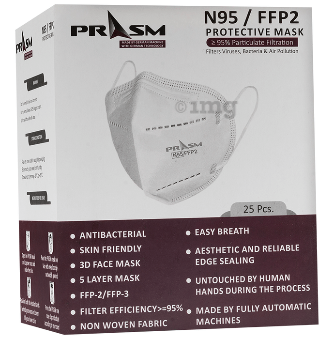 Prism N95/FFP2 Protection Mask White