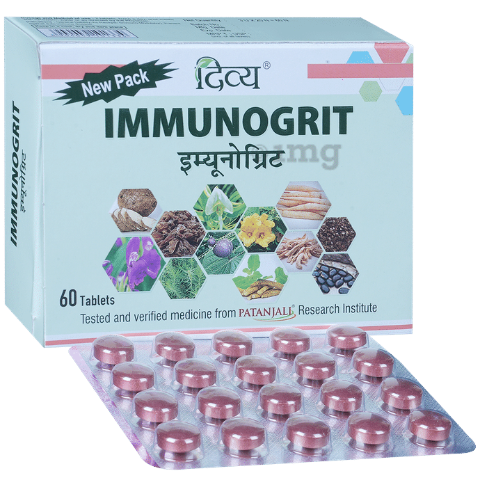 Patanjali Divya Immunogrit Tablet for Immunity