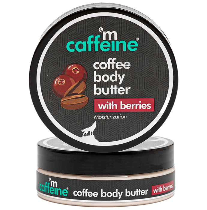 mCaffeine Coffee Body Butter with Berries