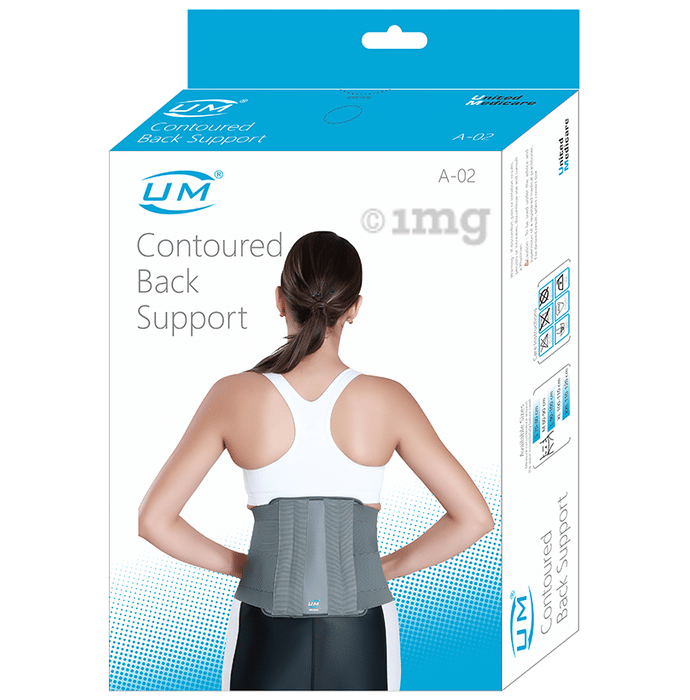 United Medicare Contoured Back Support Small