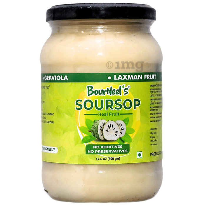 Soursop 100% Natural & Healthy Fruit for Energy Boost | No Preservatives