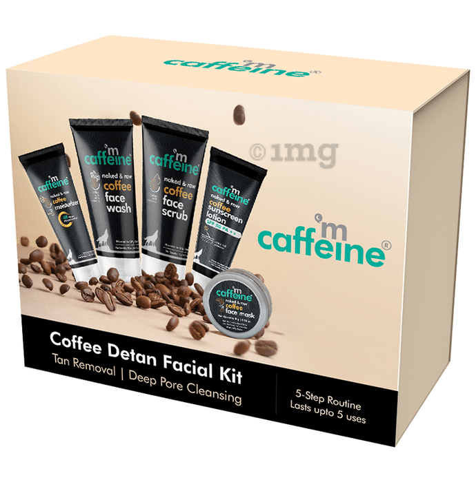 mCaffeine Coffee Detan Facial Kit