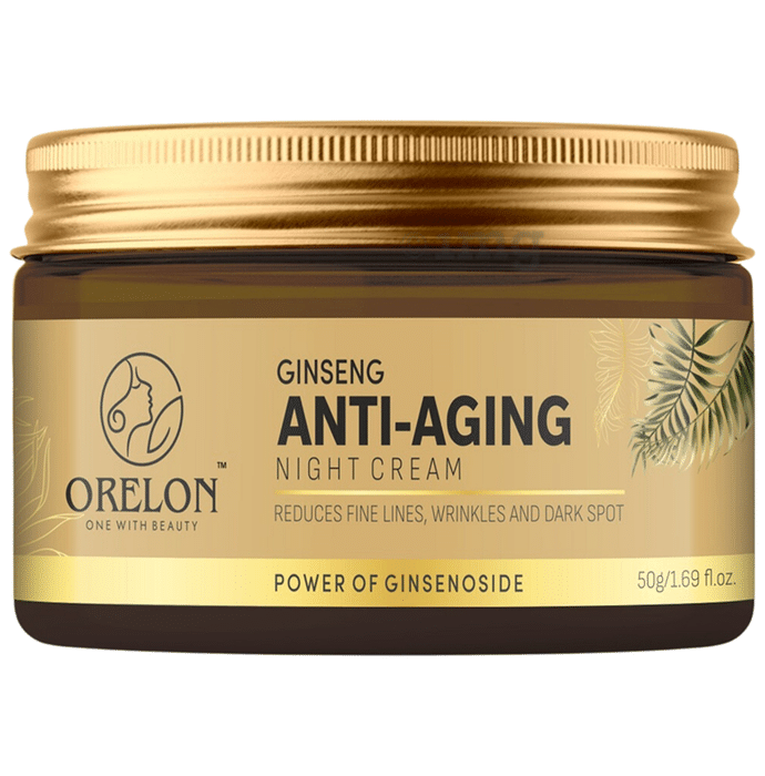 Orelon Ginseng Anti-Aging Night Cream (50gm Each)