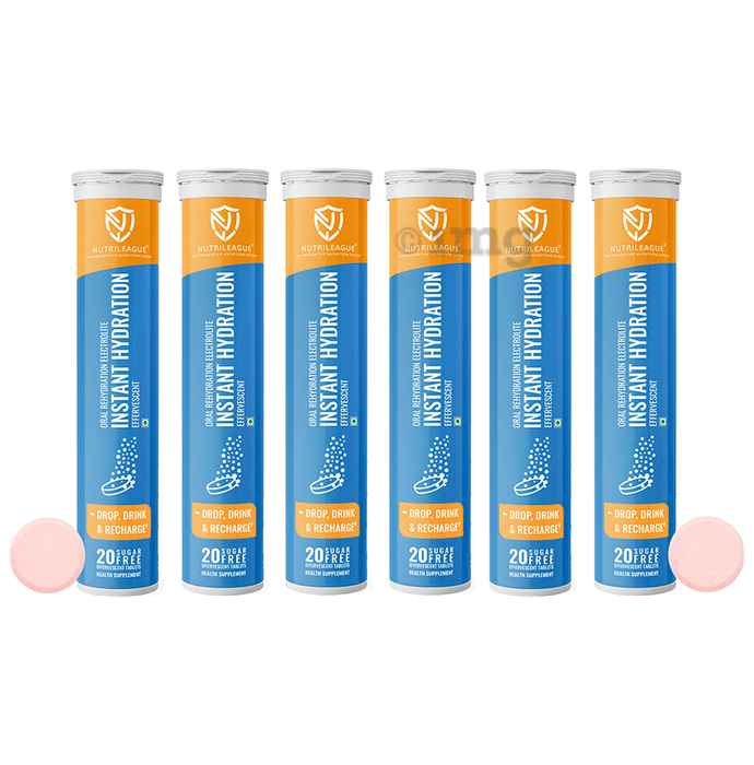 Nutrileague Instant Hydration Effervescent Tablet (20 Each)