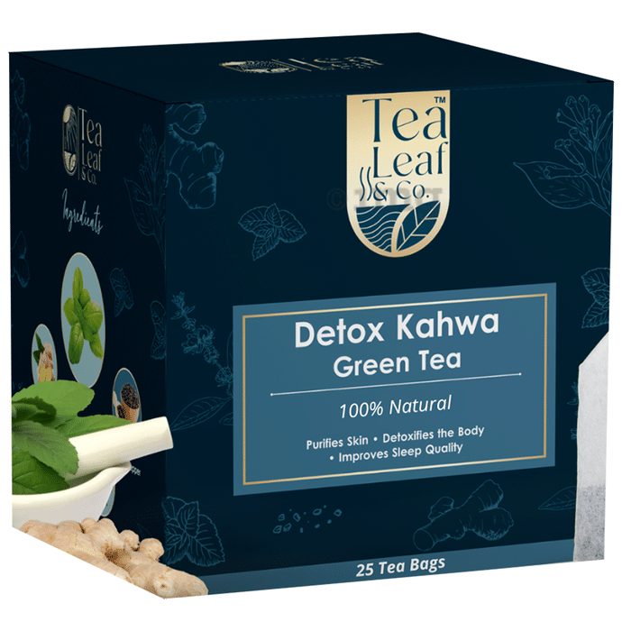 Tea Leaf & Co Detox Kahwa Green Tea Bag (1.8gm Each)