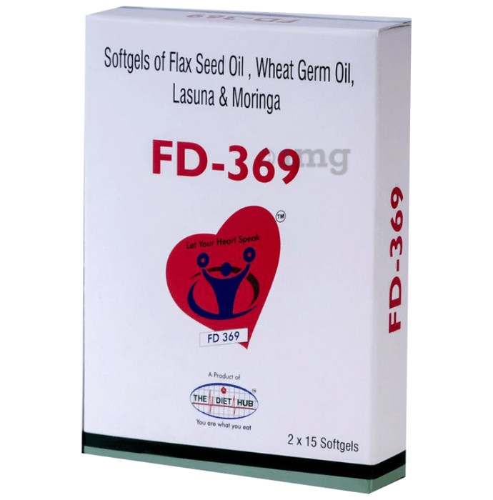 The Diet Hub FD369 Soft Gelatin Capsule
