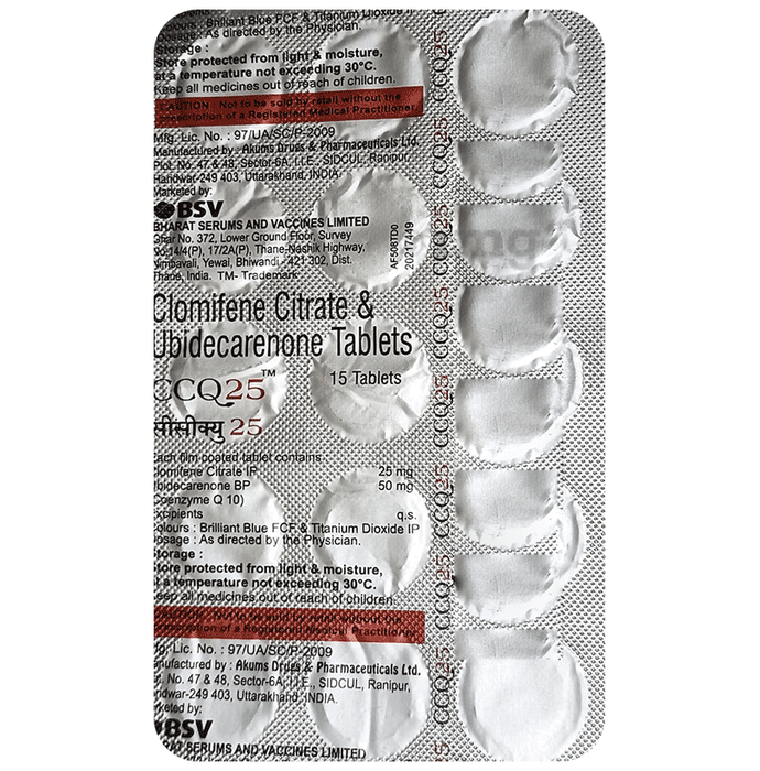 CCQ 25 Tablet