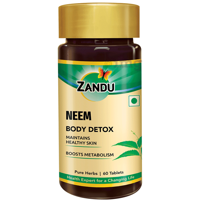 Zandu Neem Body Detox Tablet