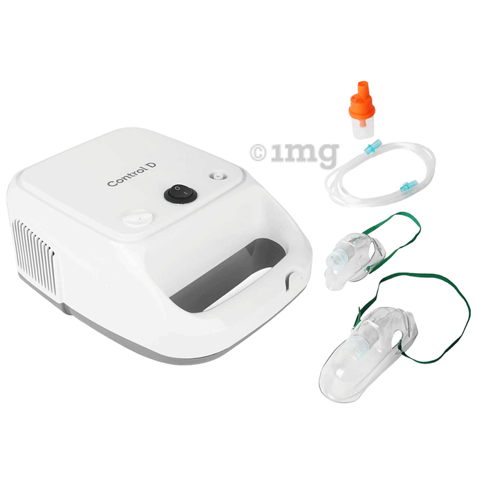 Control D Expert Nebulizer with Complete Mask Kit for Kids & Adults