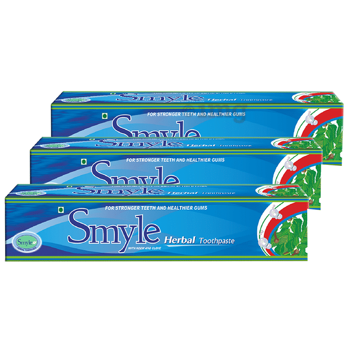 Smyle Herbal Toothpaste (100gm Each)