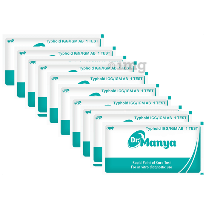 Dr. Manya Typhoid IgG/IgM AB Test Kit
