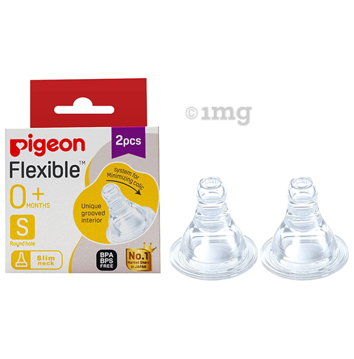 Pigeon Flexible Nipple 0+ Months Small
