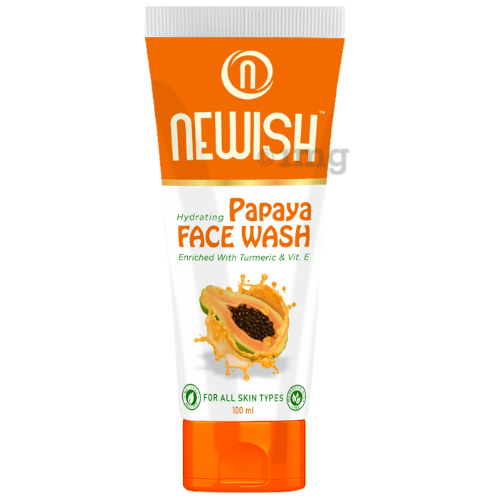 Newish Hydrating Papaya Face Wash (100ml Each)
