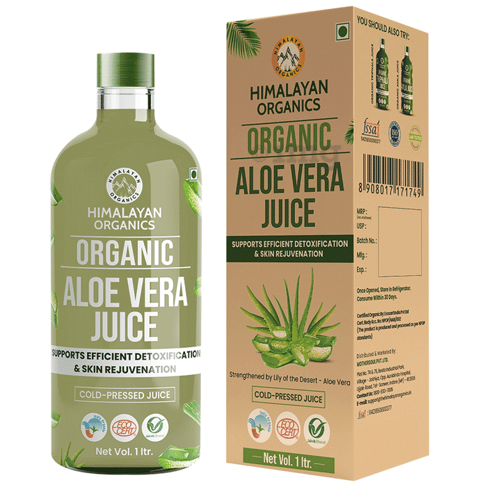 Himalayan Organics Organic Aloe Vera Juice