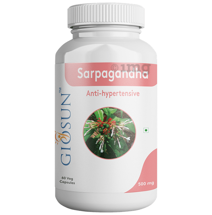 Giosun Sarpagandha 500mg Veg Capsule