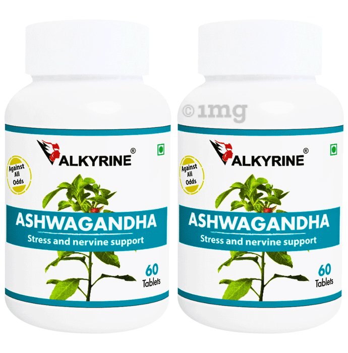 Valkyrine Ashwagandha Tablets (120 Each)