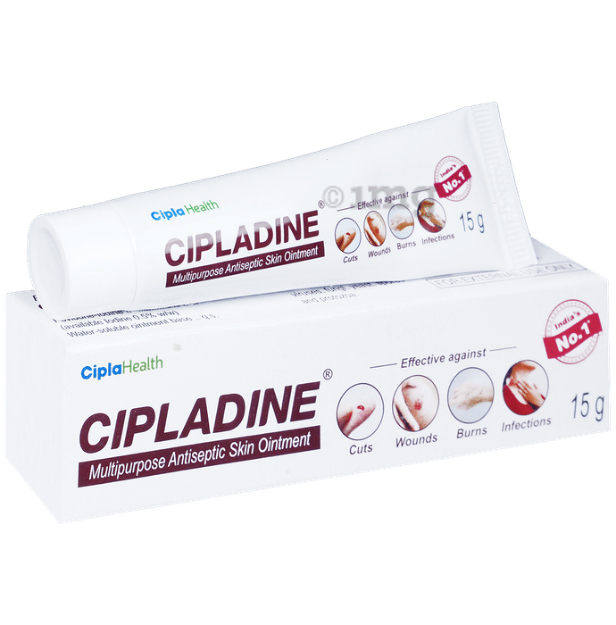 Cipladine Water-Soluble Microbicidal Povidone-lodine Ointment