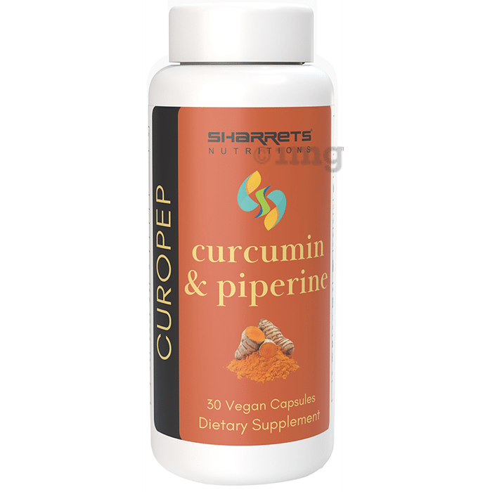 Sharrets Curopep Curcumin & Piperine Extract Capsule