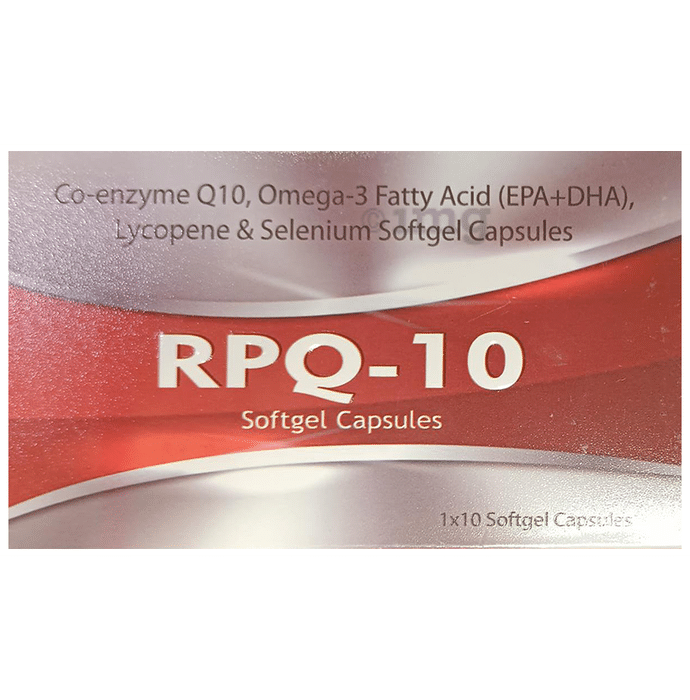 RPQ 10 Softgel Capsule Soft Gelatin Capsule