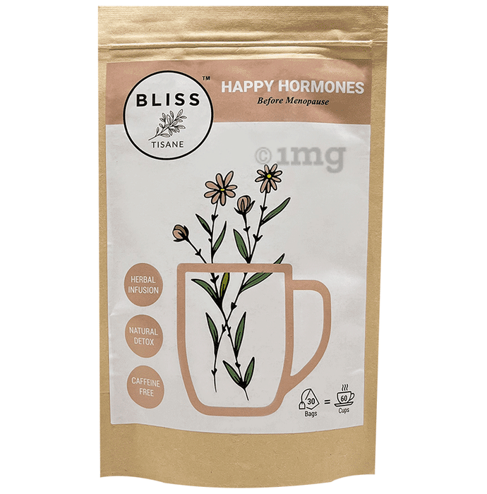 Bliss Tisane Herbal Tea Before Menopause  Care | Hormonal Imbalance Cure | Women Health (2gm Each)