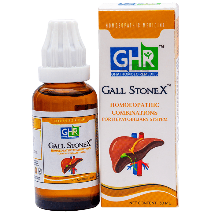 Ghai Homoeo Remedies Gall Stonex Oral Drops
