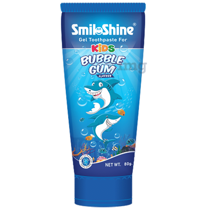 Smiloshine Gel Toothpaste for Kids Bubblegum