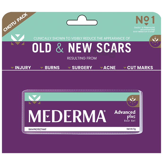 New Mederma Advanced Plus Scar Gel