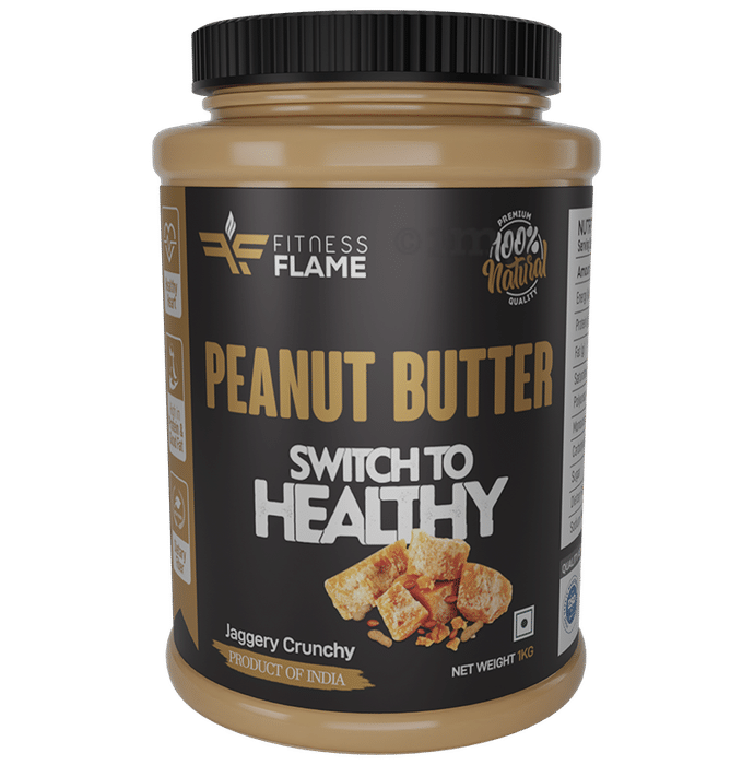 Fitness Flame Peanut Butter Jaggery Crunchy