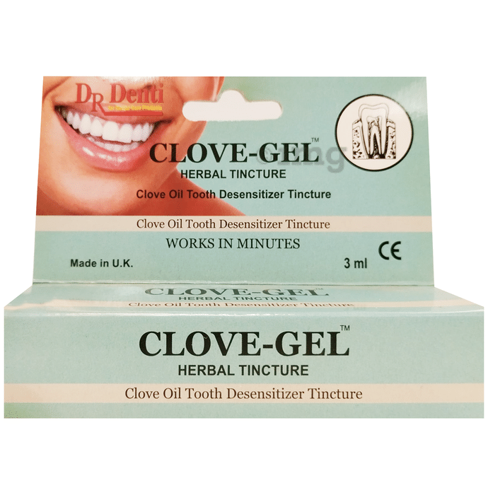 Clove-Gel Herbal Clove Oil Tooth Desensitizer Tincture