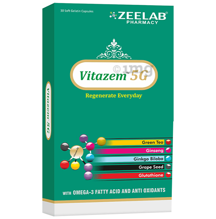 Vitazem 5G Soft Gelatin Capsule