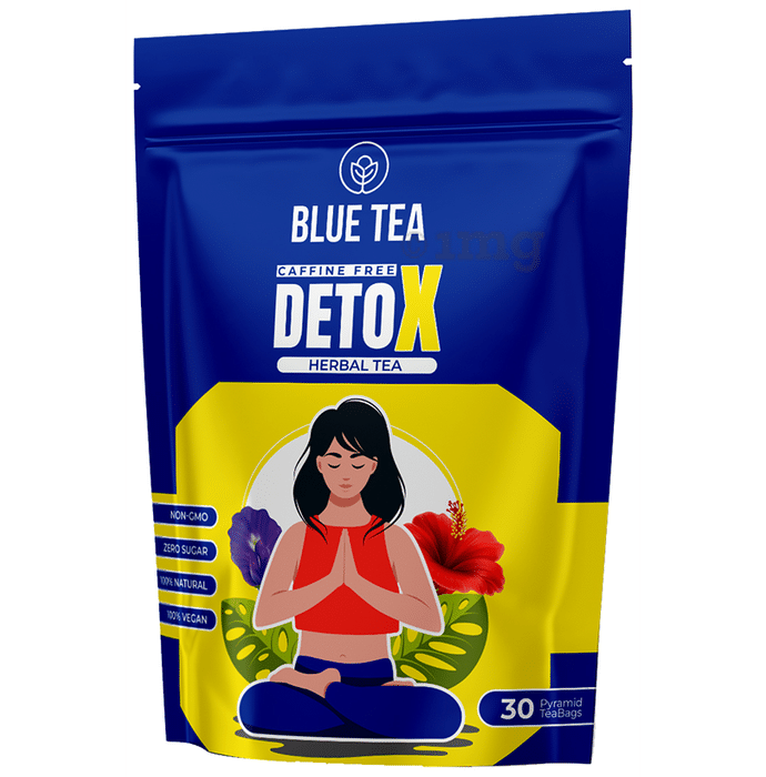 Blue Tea Detox Herbal Tea Bag