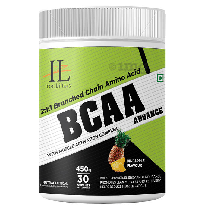 Iron Lifters Intra-Training BCAA 2:1:1 Advance Powder Pineapple