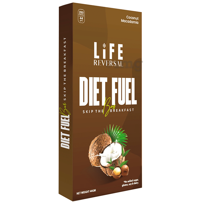 Life Reversal Diet Fuel Coconut Macadamia Bar