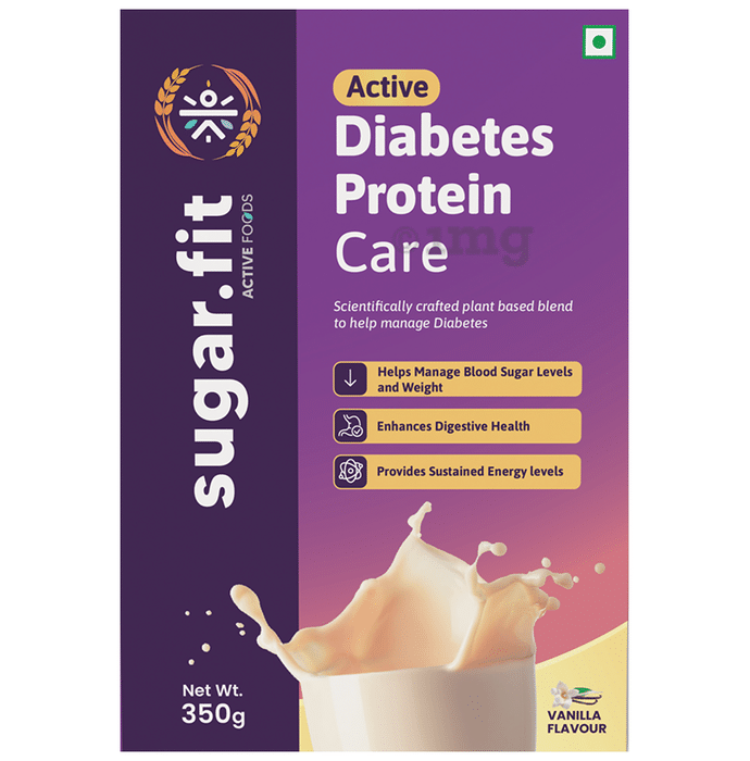 Sugar.Fit Diabetes Protein Care Powder Vanilla