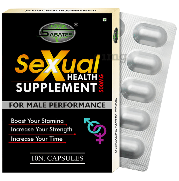 Sabates Sexual Health Supplement Capsule Buy Strip Of 100 Capsules At Best Price In India 1mg 5562